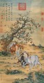 中国の伝統的なラング輝く偉大な馬